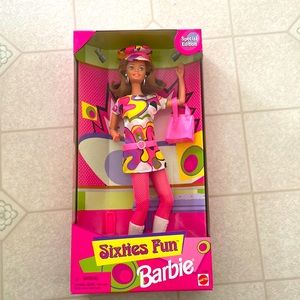 Sixties Fun Barbie 1997 BRAND NEW IN BOX
